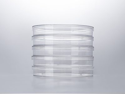 培養(yǎng)皿蓋外邊緣凸起，保證疊放穩(wěn)定；