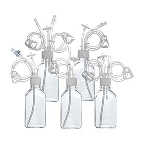 培養(yǎng)基方瓶密閉系統(tǒng),管路